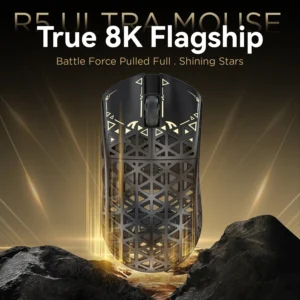 Ultra Carbon Fiber Wireless 8K Gaming Mouse