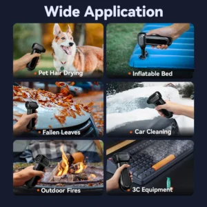 Air Blower Air Duster For Car/PC/Home/Outdoor