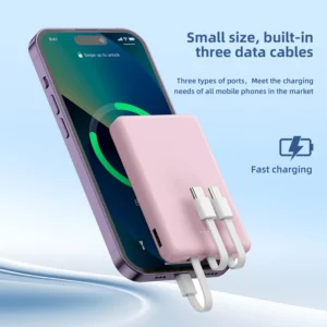Portable Power Bank With Built-in LED Digital Display