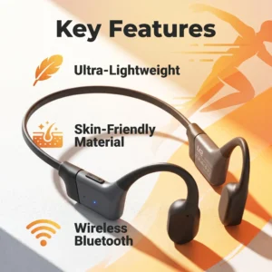 Bluetooth Open-Ear Wireless Headphones